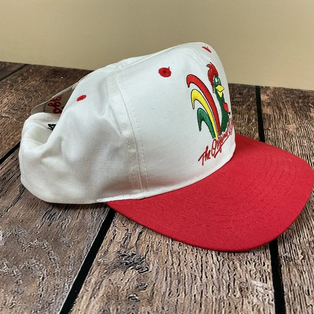 Vintage Kellogg's Corn Flakes Rooster Baseball Cap Hat The Original & Best NWT